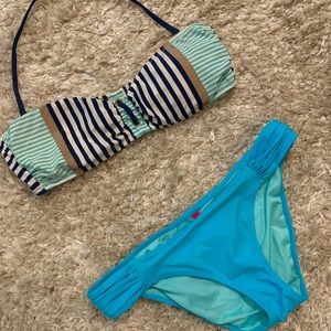 Victoria’s Secret blue bikini bottom